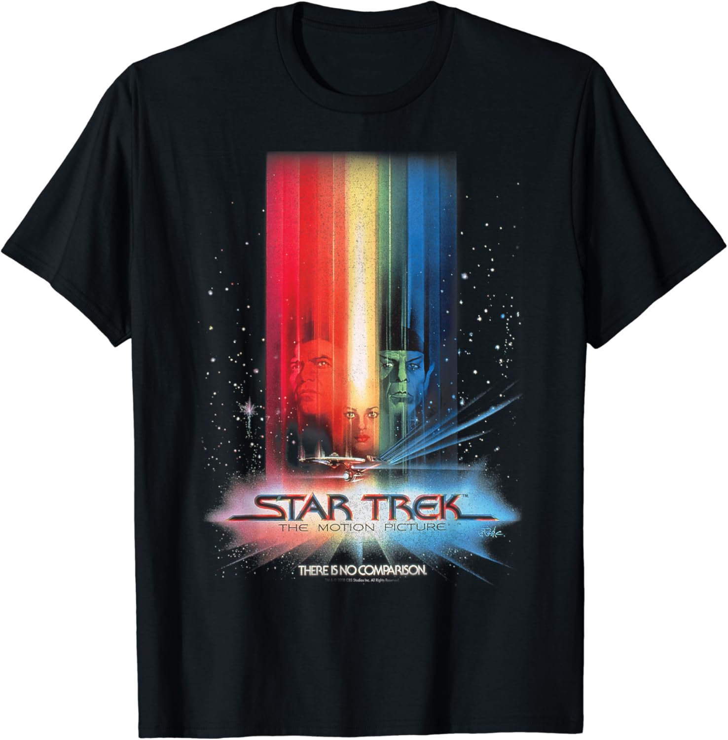 Star Trek The Motion Picture Poster Premium TShirt Amazon.co.uk Clothing